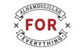 Alhamdulillah for Everything quote